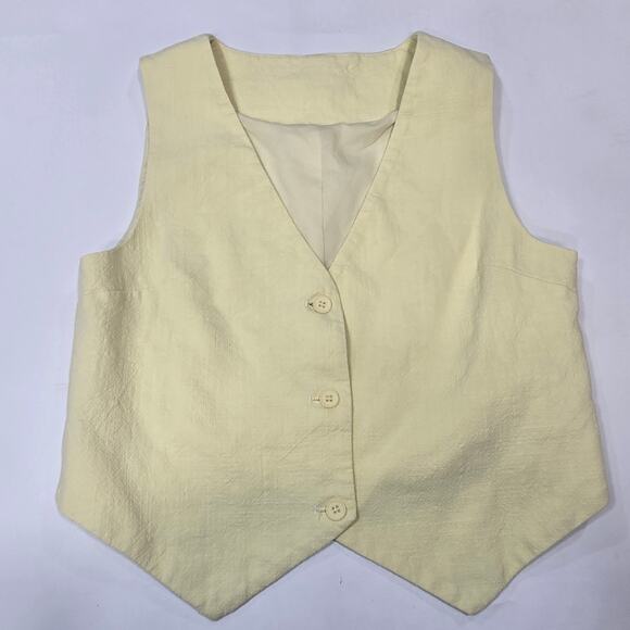 LIONESS Leo Vest in Butter - Picture 3 of 12